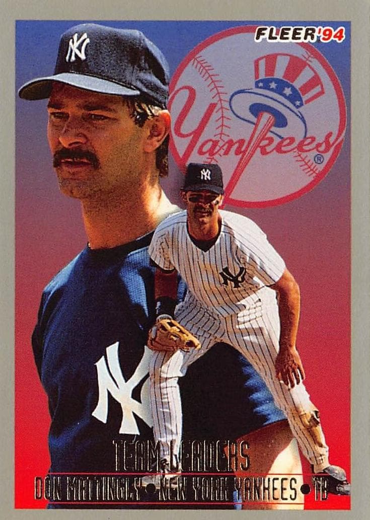 Don Mattingly 1994 fleer Fleer