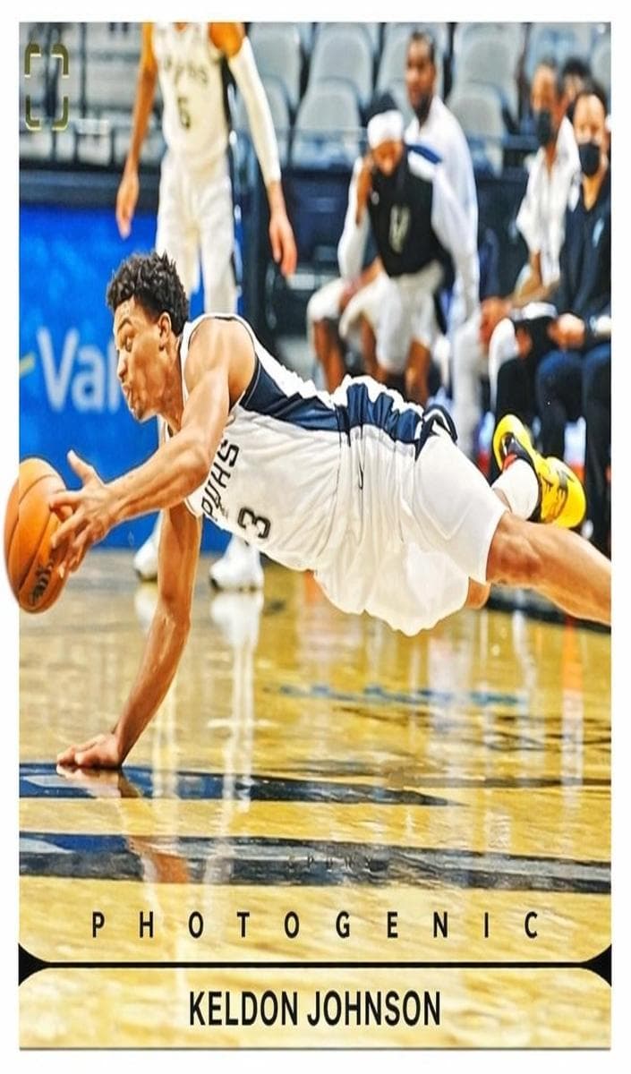Keldon Johnson 2021 panini Panini Photogenic