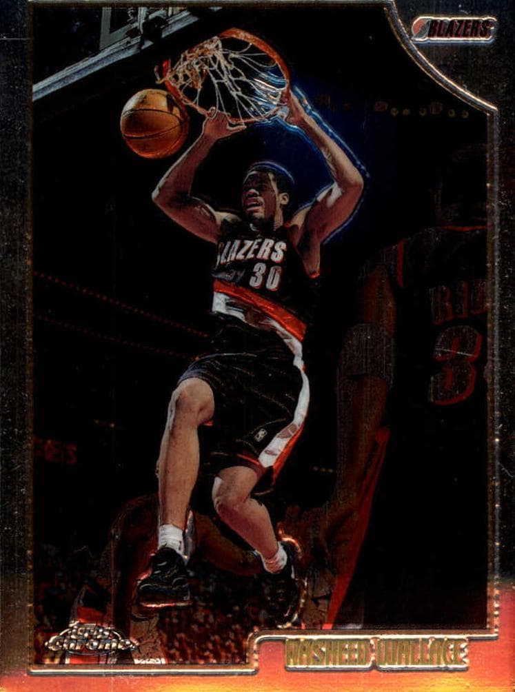 Rasheed Wallace 1998 topps Topps Chrome