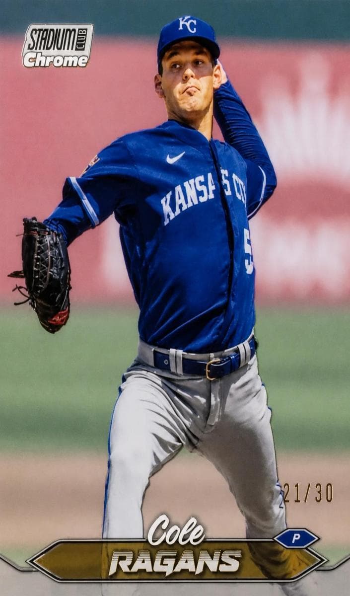 Cole Ragans 2024 topps Stadium Club