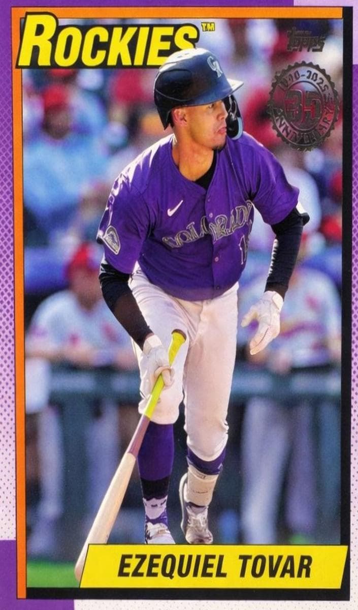Ezequiel Tovar 2025 topps Topps