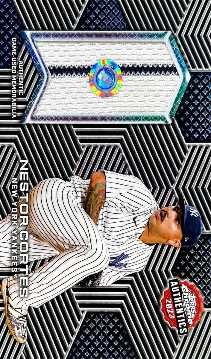 Nestor Cortes 2023 topps Topps Chrome
