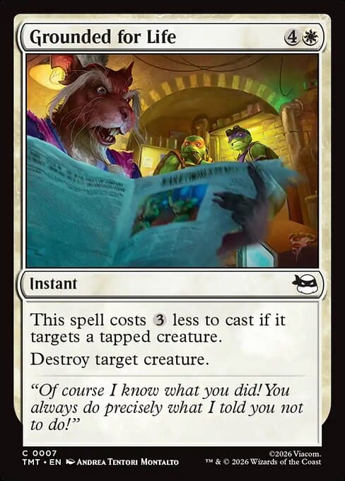 Grounded for Life 2026 Magic: The Gathering Teenage Mutant Ninja Turtles
