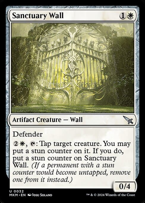 Sanctuary Wall 2024 Magic: The Gathering Murders at Karlov Manor