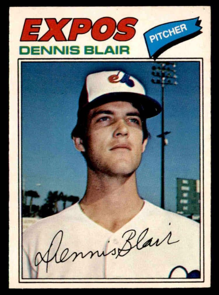 Dennis Blair 1977 topps O-Pee-Chee