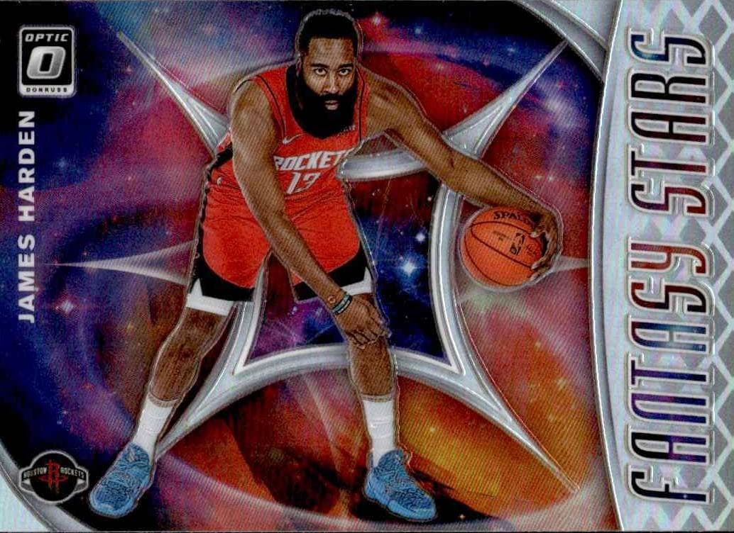 James Harden 2019 panini Donruss Optic