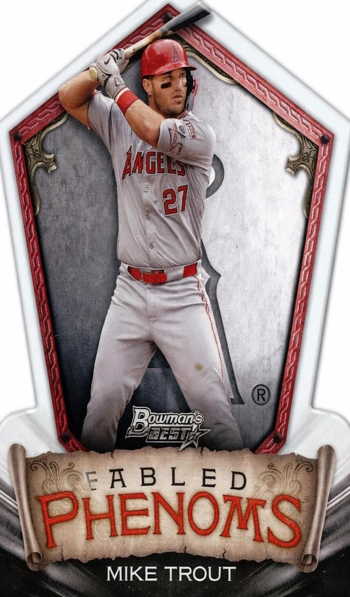 Mike Trout 2024 bowman Bowman's Best