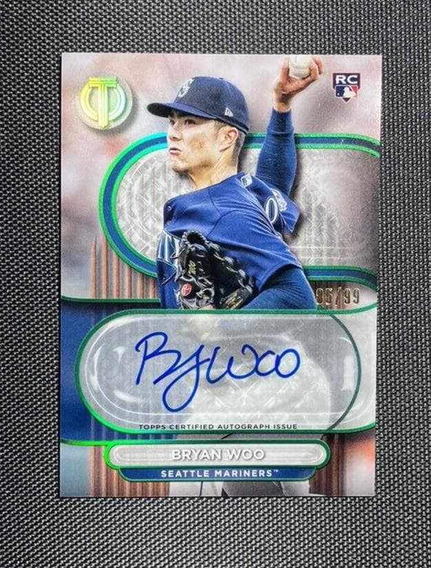 Bryan Woo 2024 topps Topps Tribute