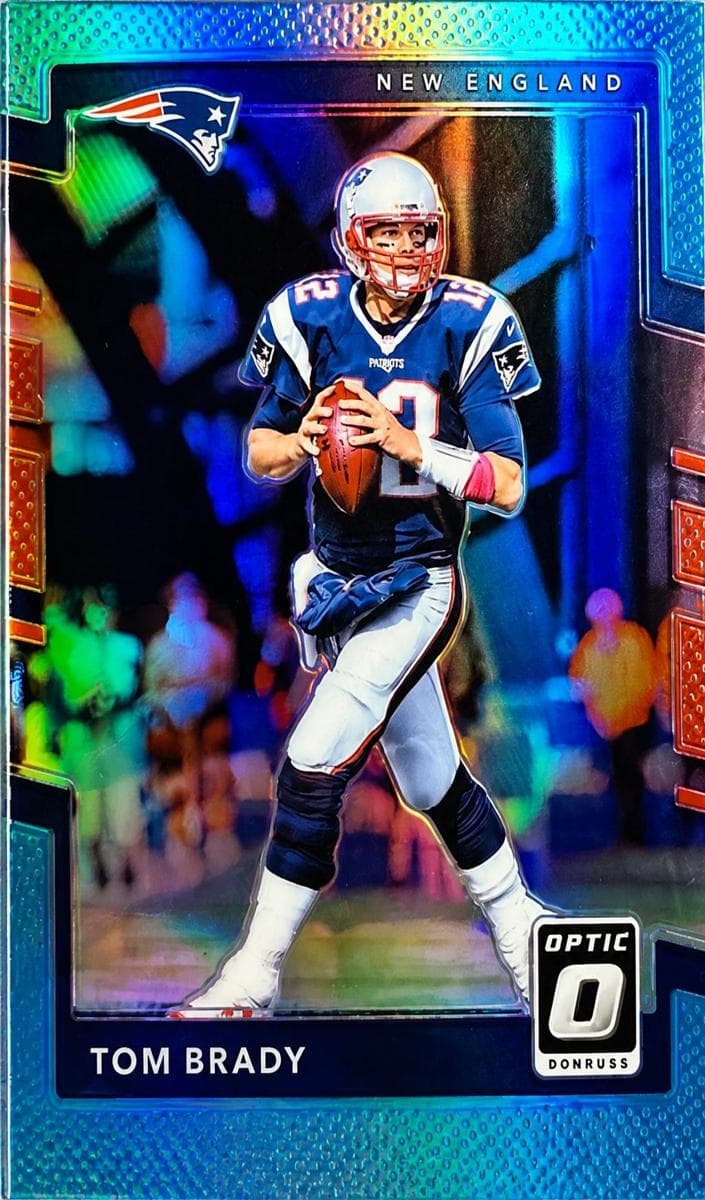 Tom Brady 2017 panini Donruss Optic