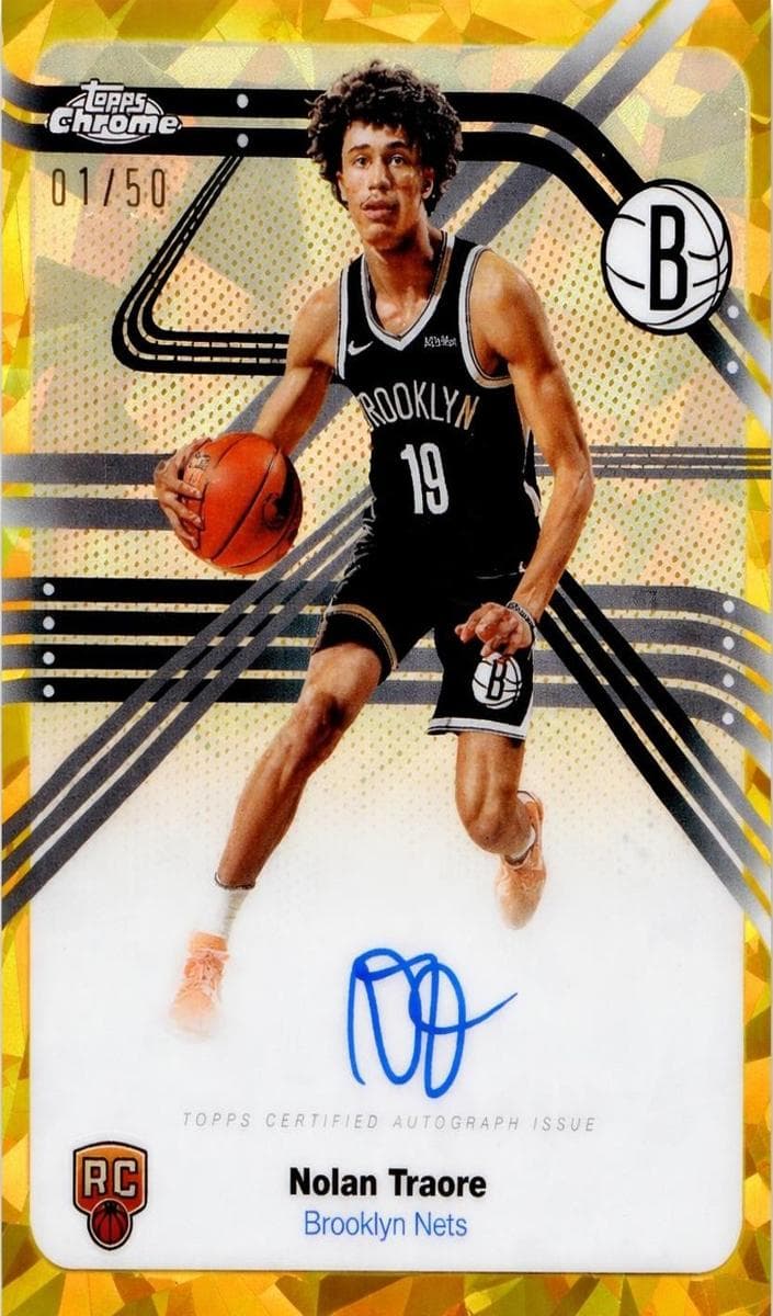 Nolan Traore 2025 topps Topps Chrome Sapphire
