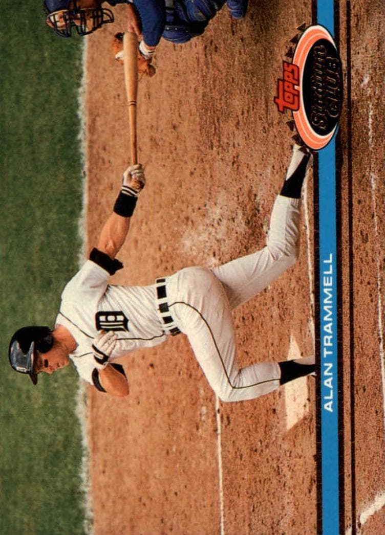 Alan Trammell 1991 unknown Stadium Club