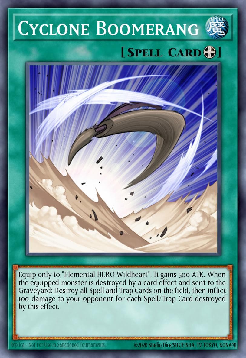 Cyclone Boomerang 2007 Yu-Gi-Oh!