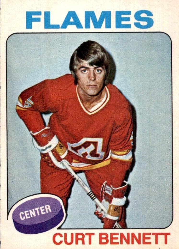 Curt Bennett 1975 topps Topps
