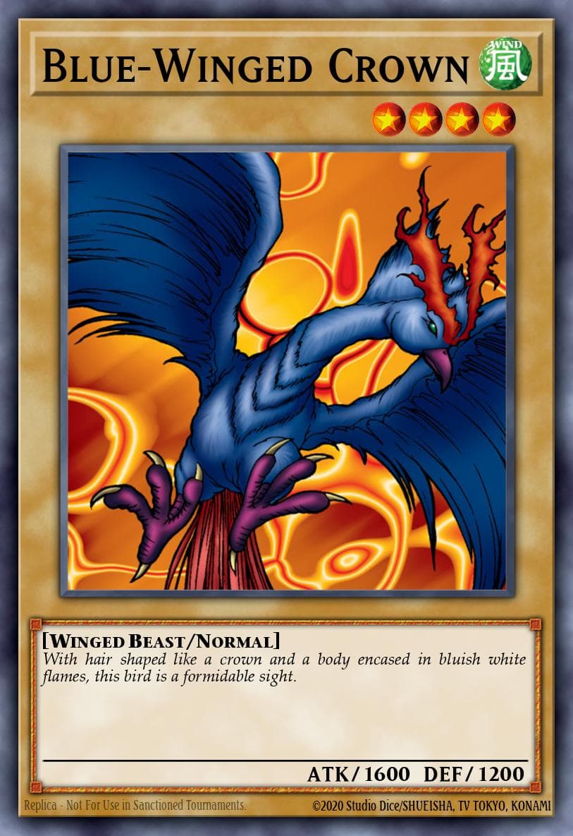 Blue-Winged Crown 2002 Yu-Gi-Oh! Metal Raiders