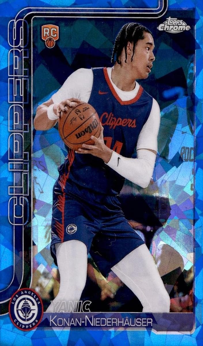 Yanic Konan-Niederhäuser 2025 topps Topps Chrome Sapphire
