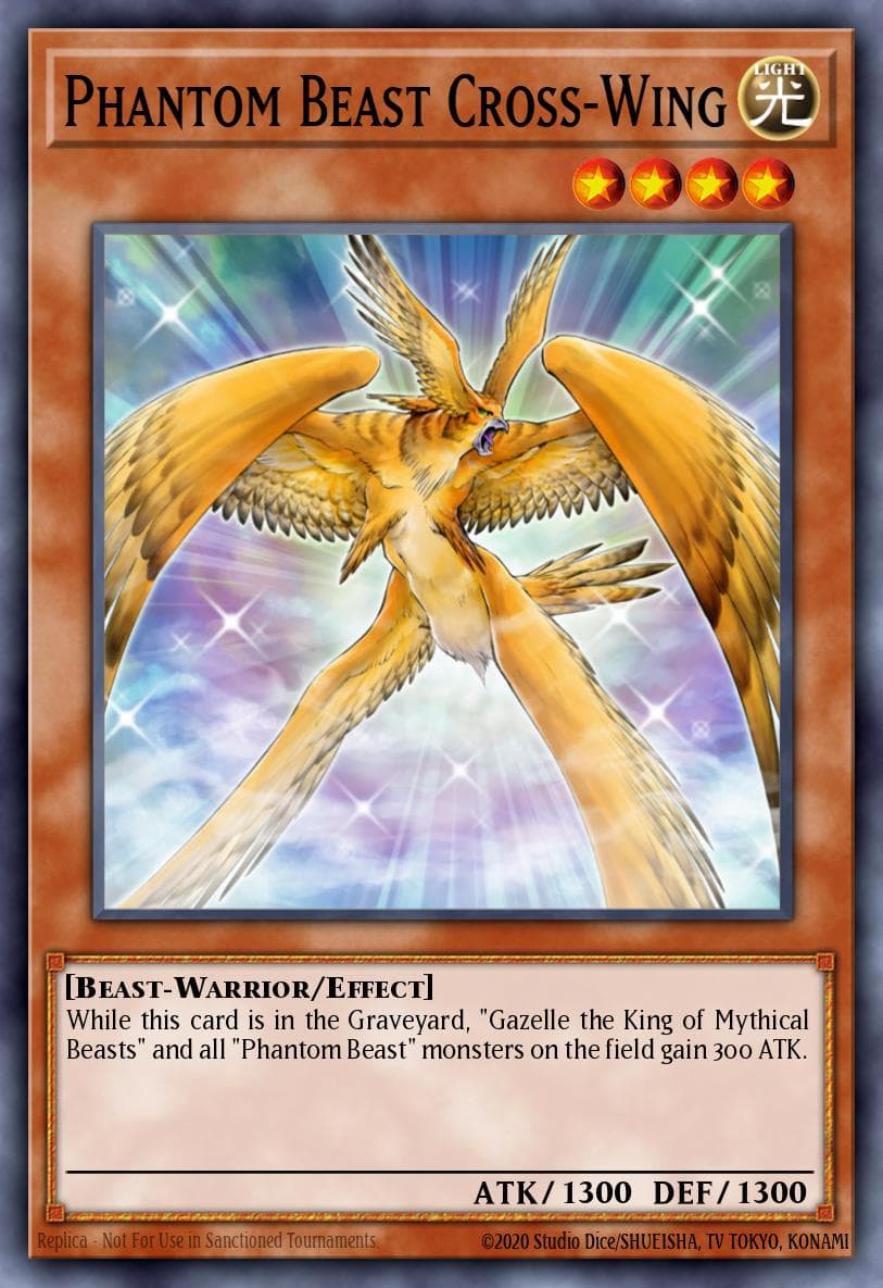 Phantom Beast Cross-Wing #GLD2-EN011