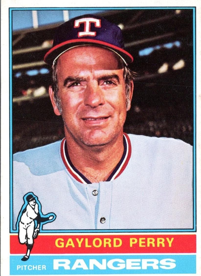 Gaylord Perry 1976 topps O-Pee-Chee