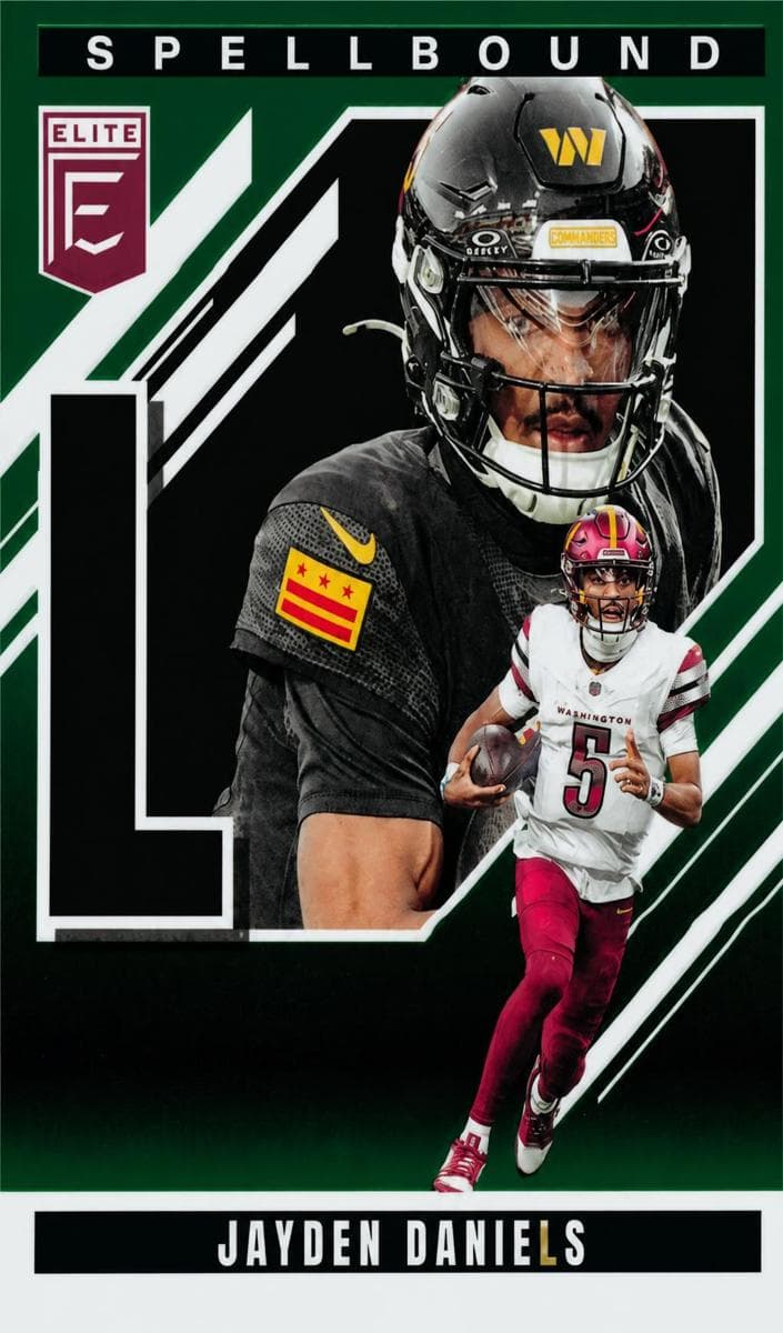 Bo Nix/Jayden Daniels 2025 panini
