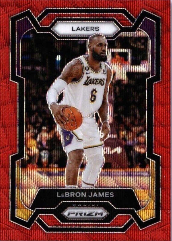 LeBron James 2023 panini Panini Prizm