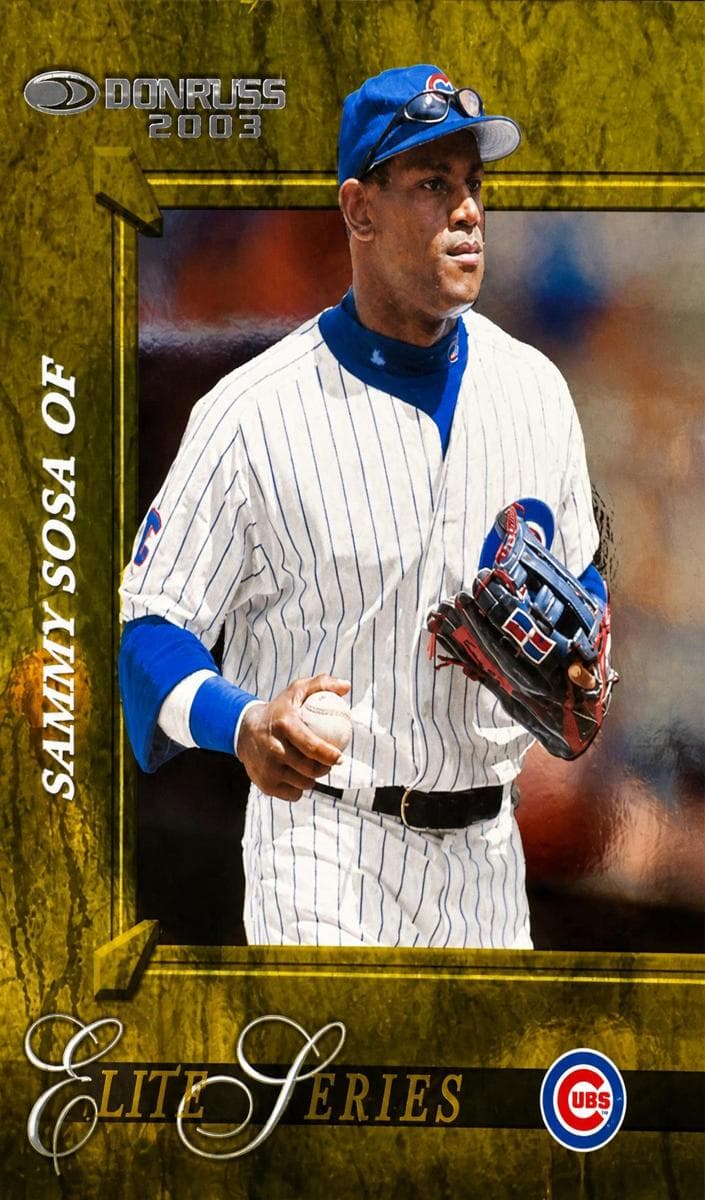 Sammy Sosa 2003 panini Donruss