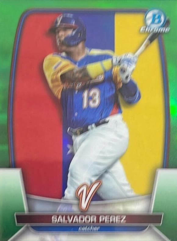 Salvador Perez 2023 bowman Bowman Chrome