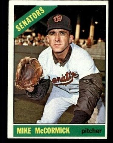 Mike McCormick 1966 topps O-Pee-Chee