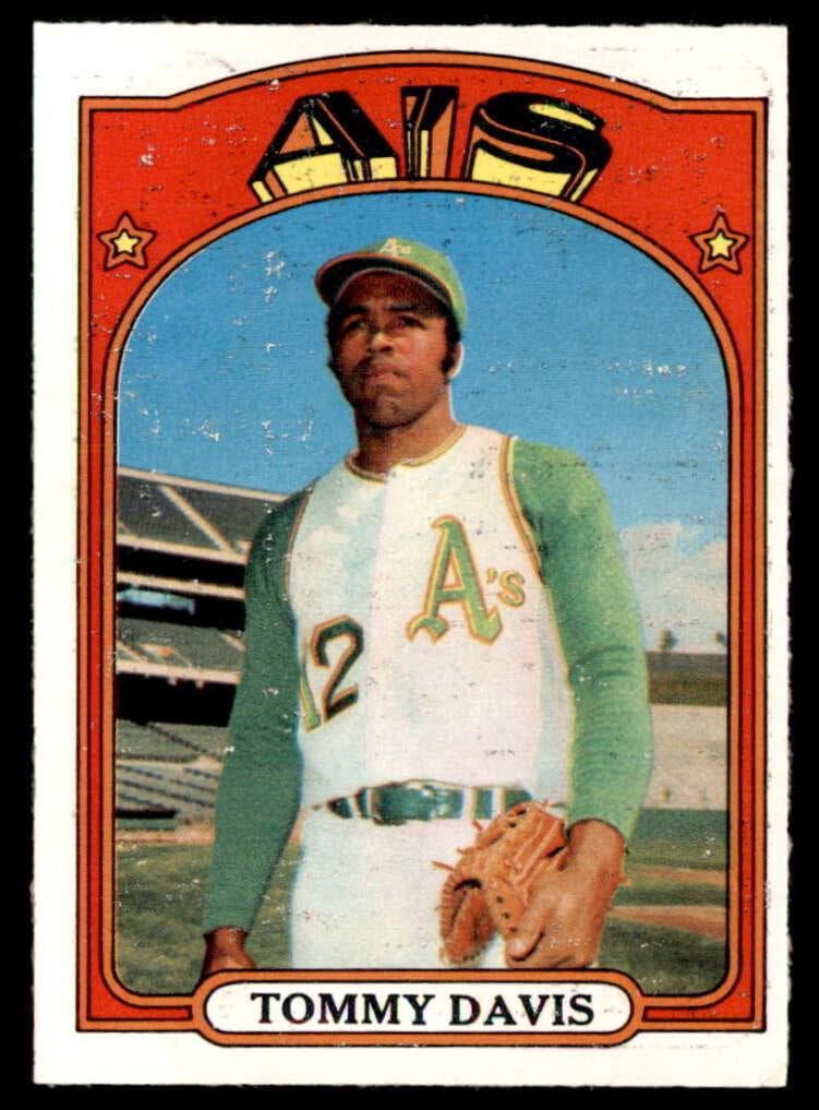 Tommy Davis 1972 topps O-Pee-Chee