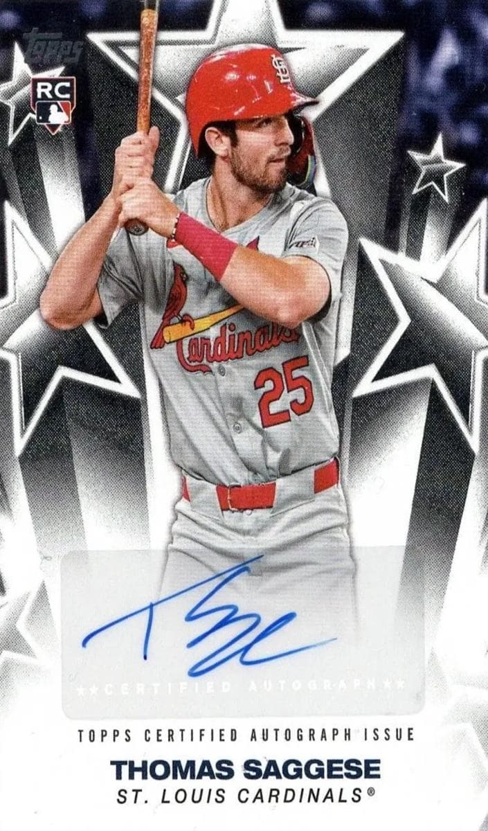 Thomas Saggese 2025 topps Topps