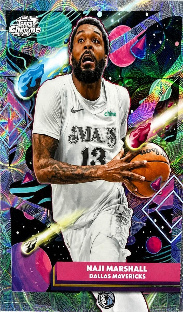 Naji Marshall trading card