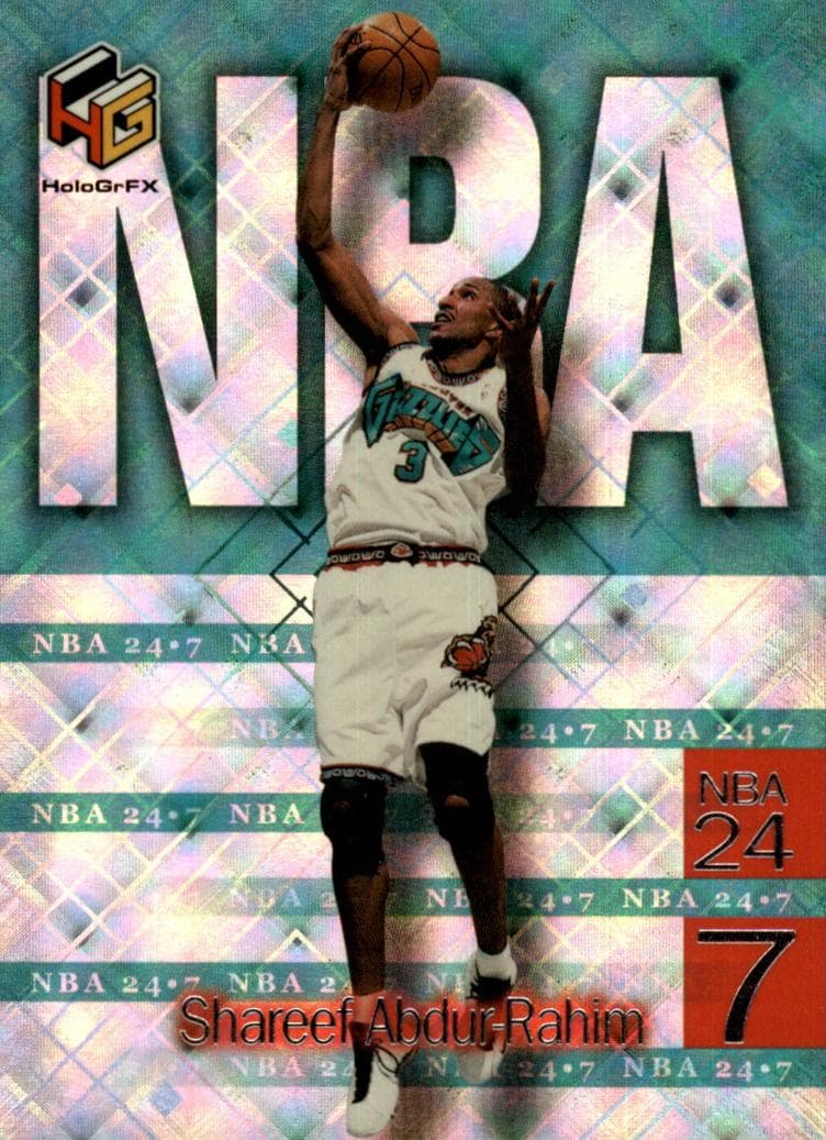 Shareef Abdur-Rahim 1999 upper-deck Hologrfx