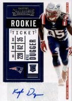 Kyle Dugger trading card