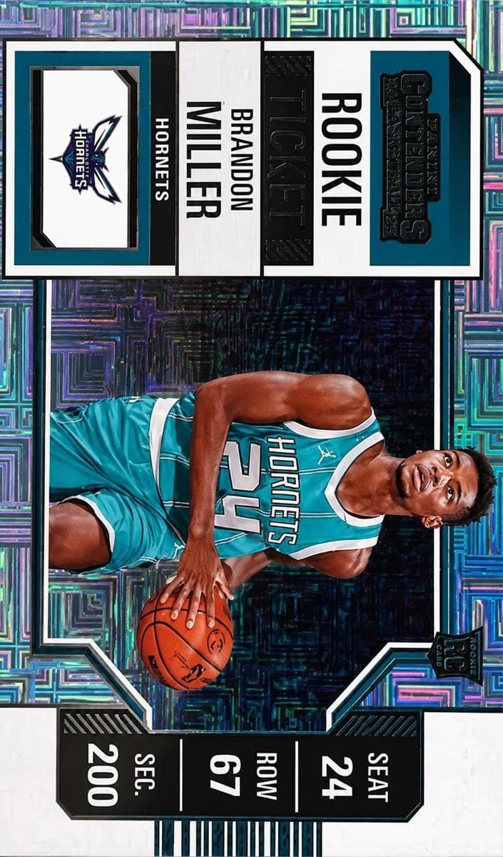Bennedict Mathurin 2023 panini Panini Contenders