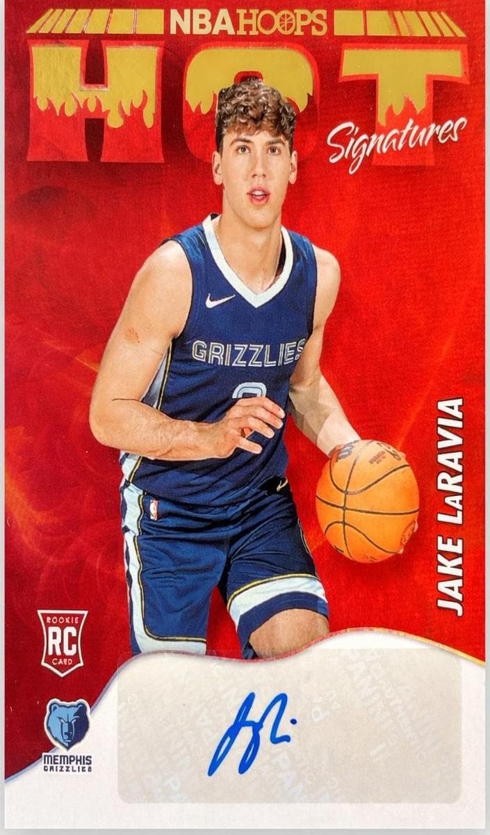 Jake LaRavia 2022 panini Hoops