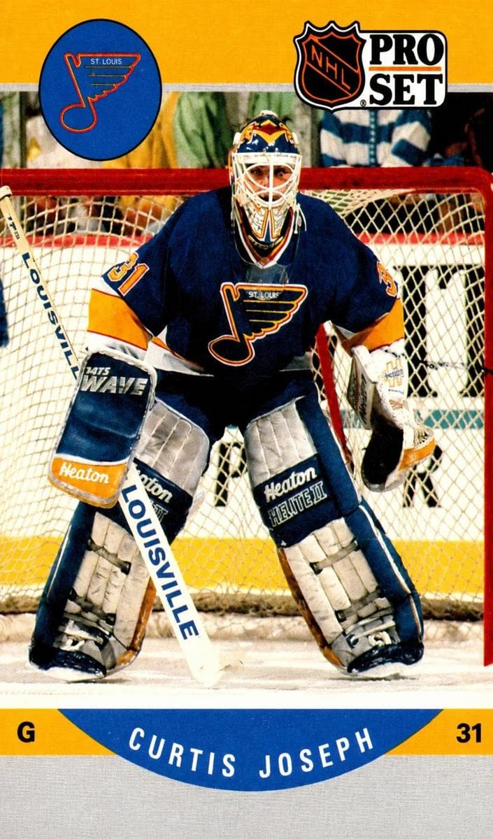 Curtis Joseph 1990 unknown Pro Set