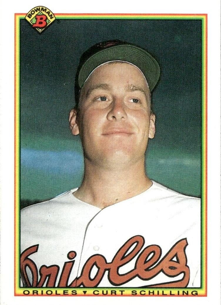 Curt Schilling 1990 bowman