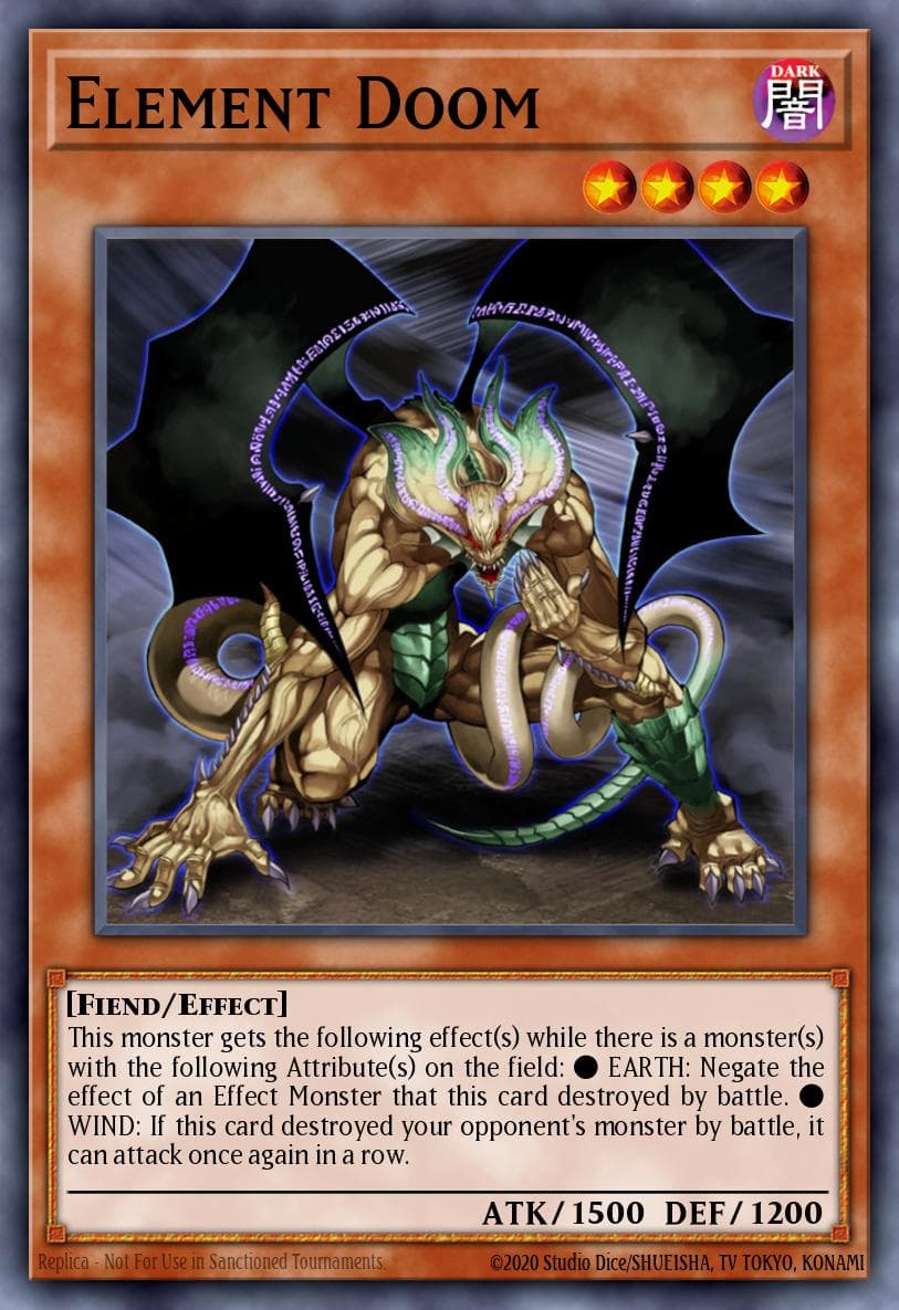 Element Doom 2005 Yu-Gi-Oh! Flaming Eternity
