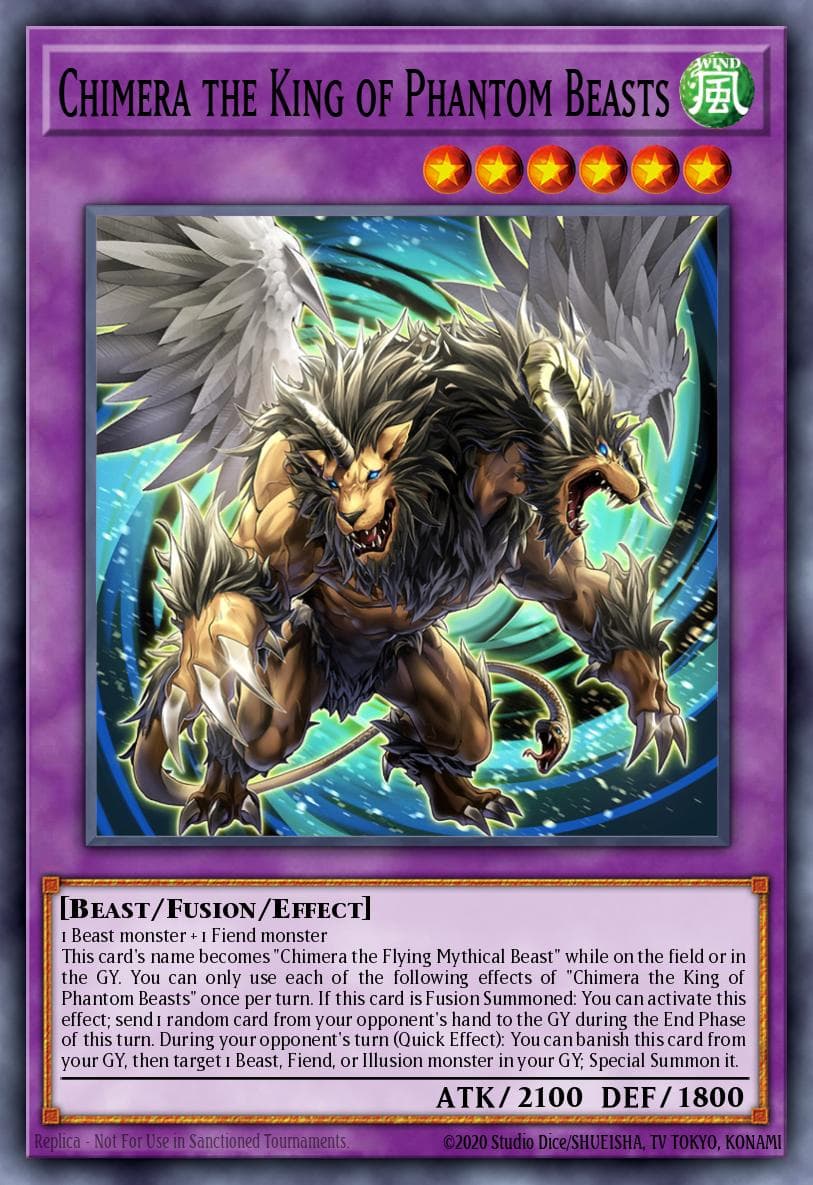 Chimera the King of Phantom Beasts 2023 Yu-Gi-Oh!