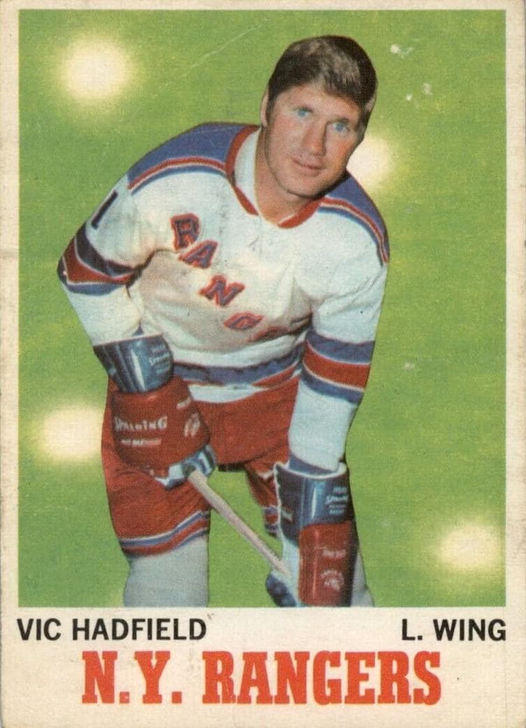 Vic Hadfield 1970 topps O-Pee-Chee