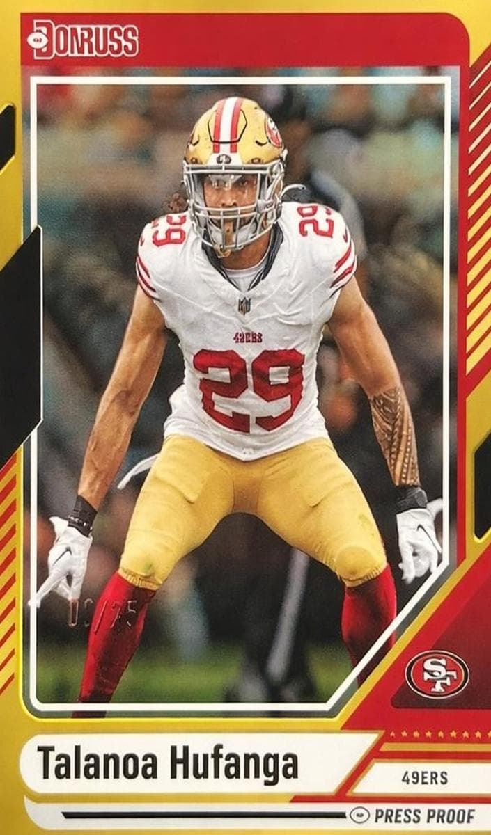 Talanoa Hufanga 2024 panini Donruss
