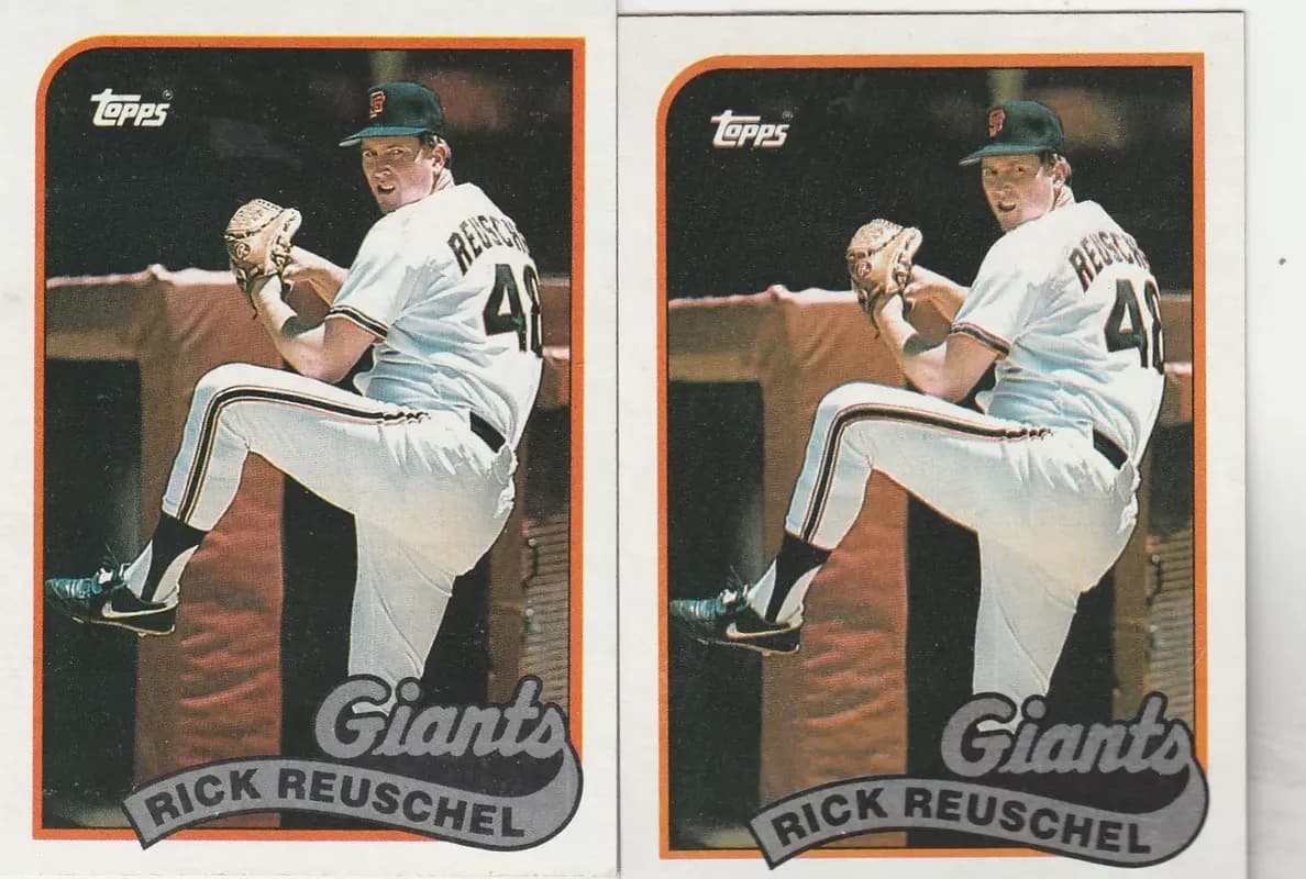 Rick Reuschel 1989 topps O-Pee-Chee