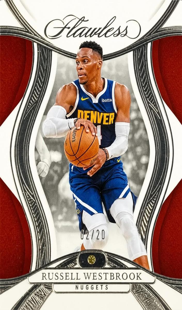Russell Westbrook 2024 panini Panini Flawless