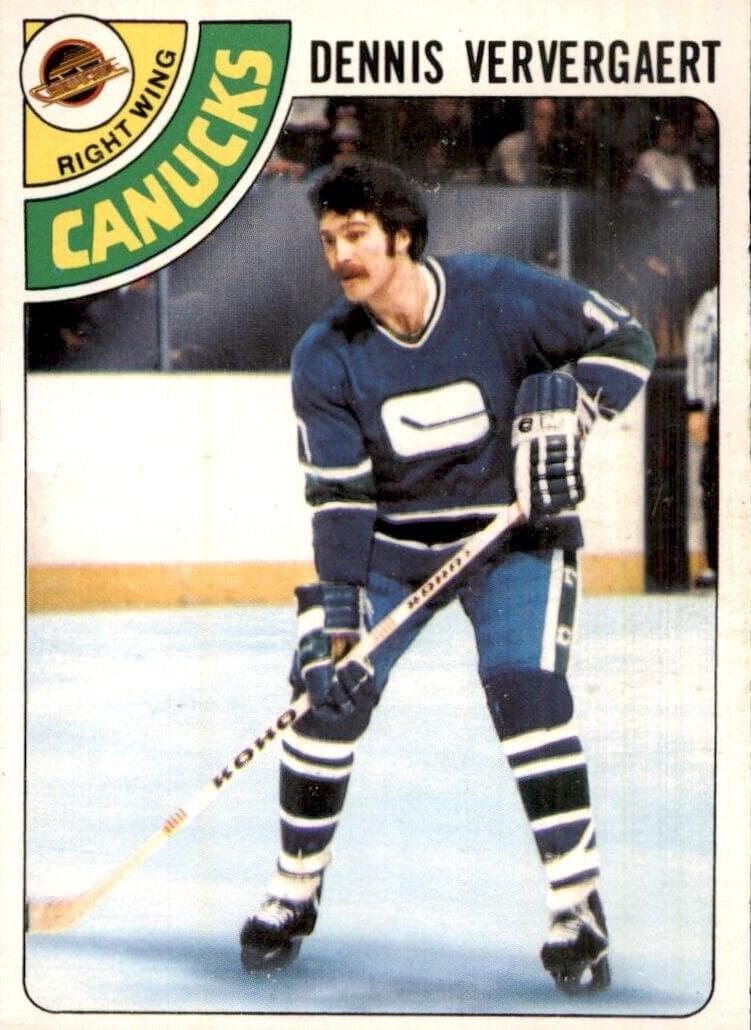 Dennis Ververgaert 1978 topps