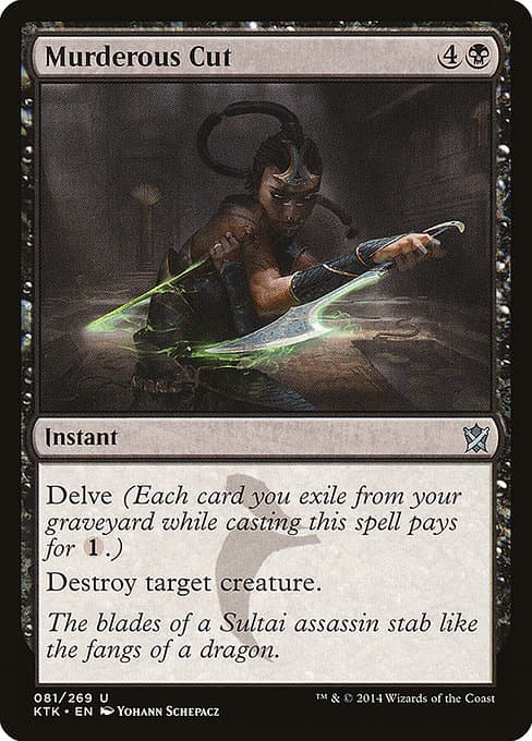 Murderous Cut 2014 Magic: The Gathering