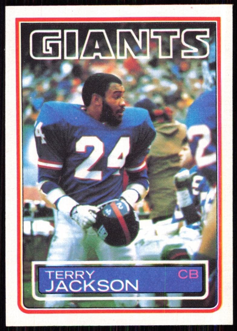 Terry Jackson trading card