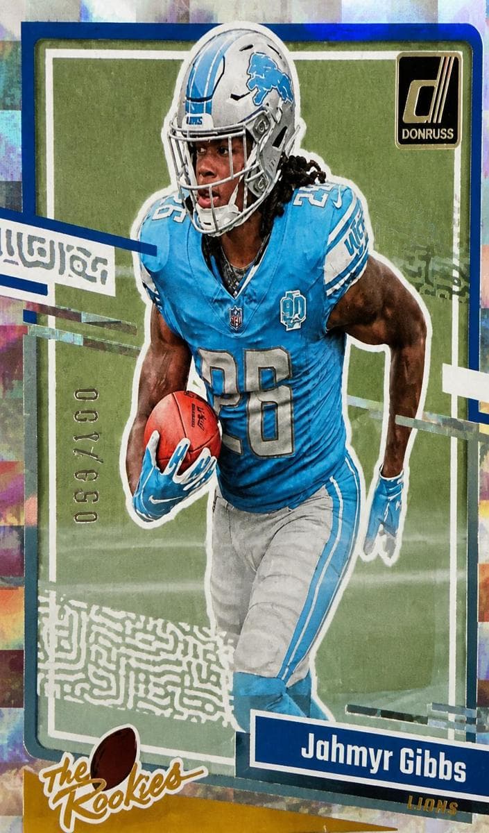 Jahmyr Gibbs 2023 panini Panini Prizm