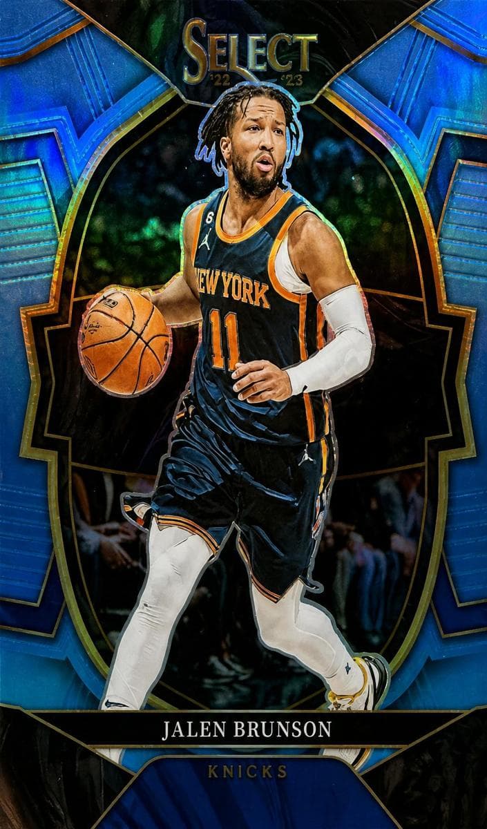 Jalen Brunson 2022 panini Panini Select