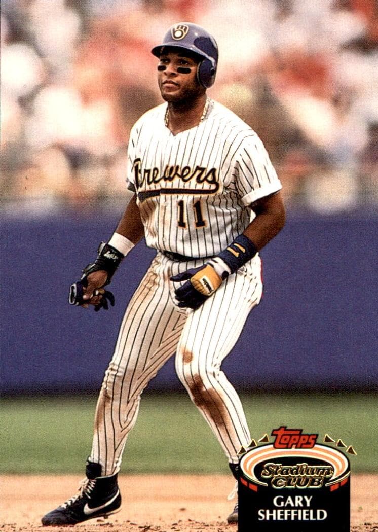Gary Sheffield 1992 unknown Stadium Club