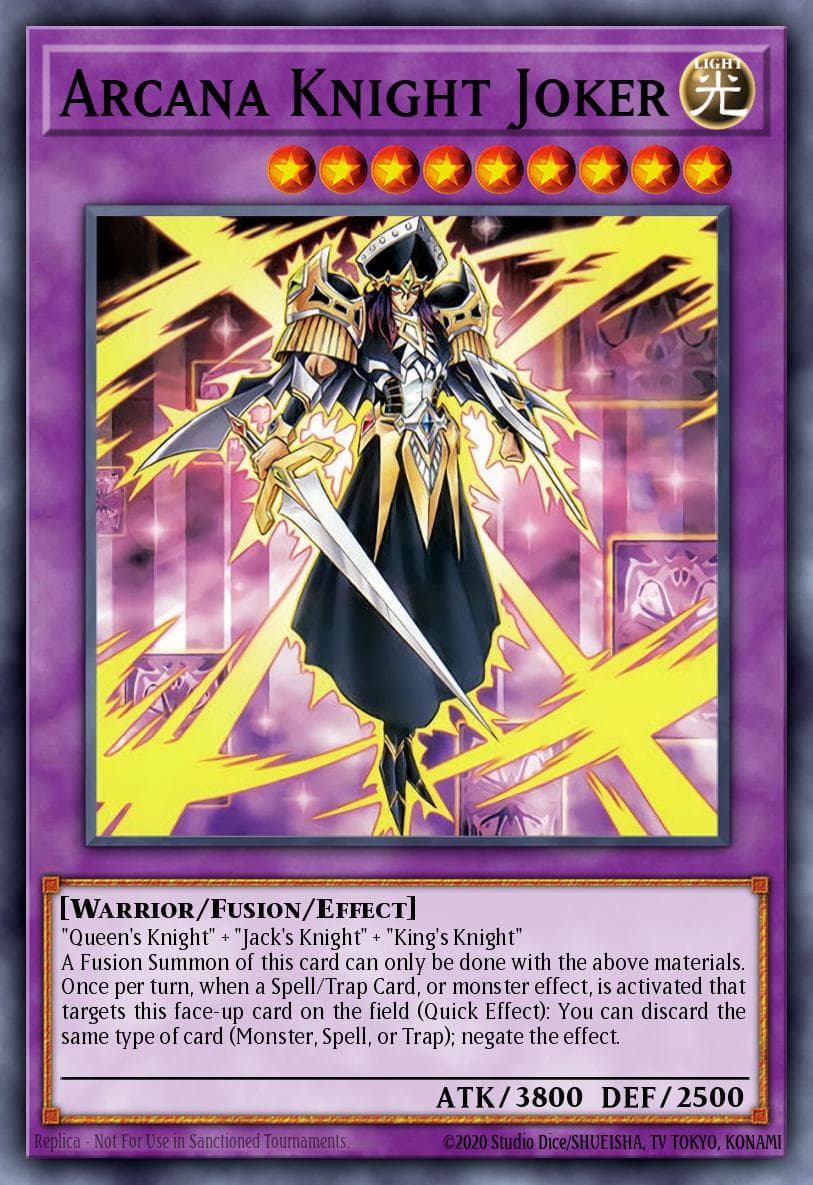 Arcana Knight Joker 2016 Yu-Gi-Oh!