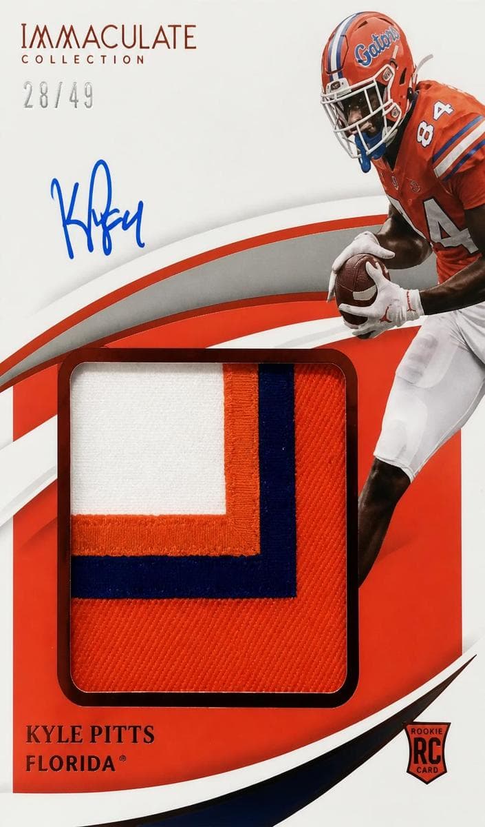 Kyle Pitts 2021 panini