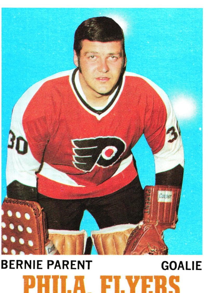 Bernie Parent 1970 topps Topps